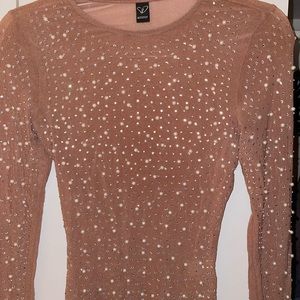 Windsor pearl top